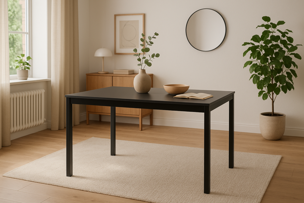 Sala-da-pranzo-minimalista-e-luminosa