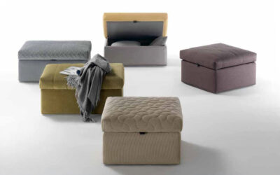 Pouf con contenitore